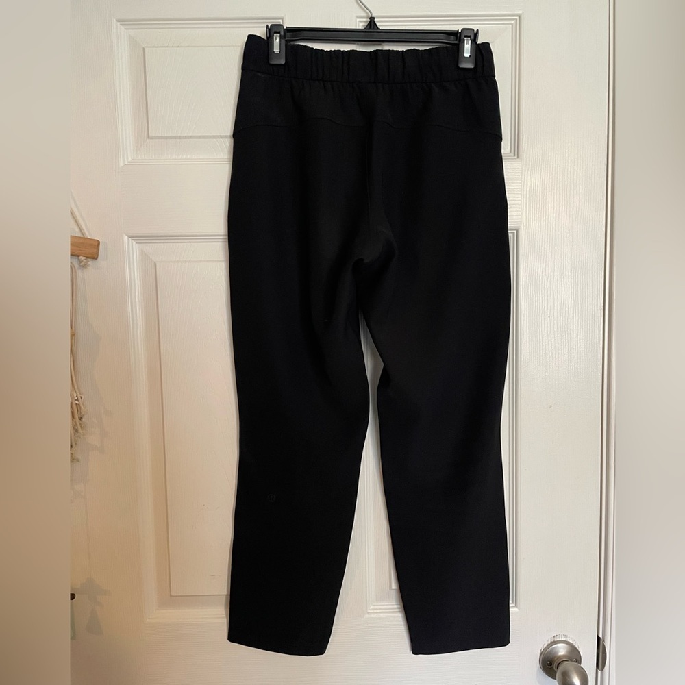 Lululemon Women’s On The Fly Black Pants Size 6 - Picture 10 of 11